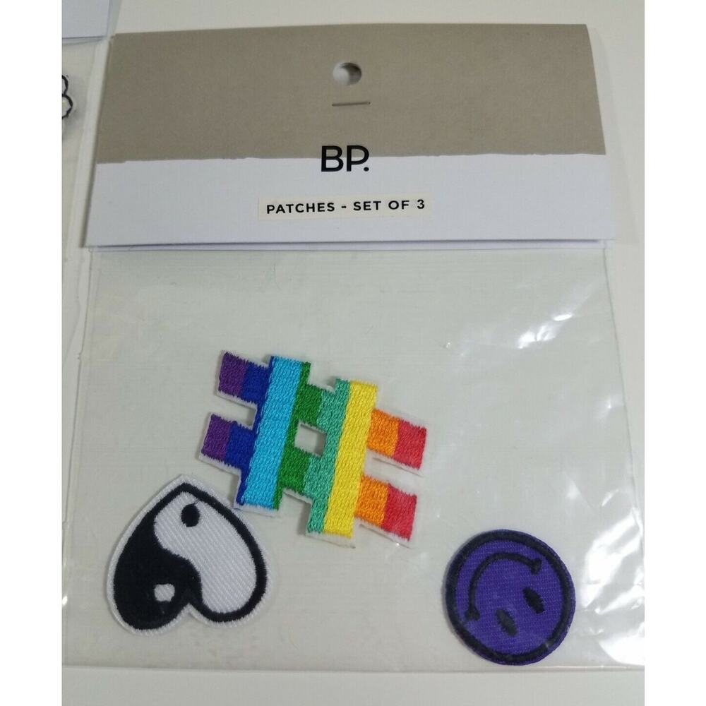 BP Patches Set Of 3 Artistic Emoji Positivity Fashion Accessorize Nordstrom Made
